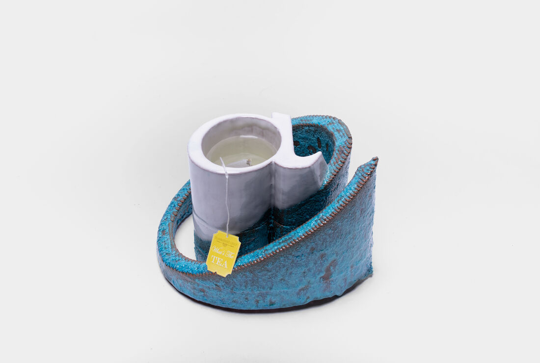 What's the TEA, a 3D-printed stoneware teacup